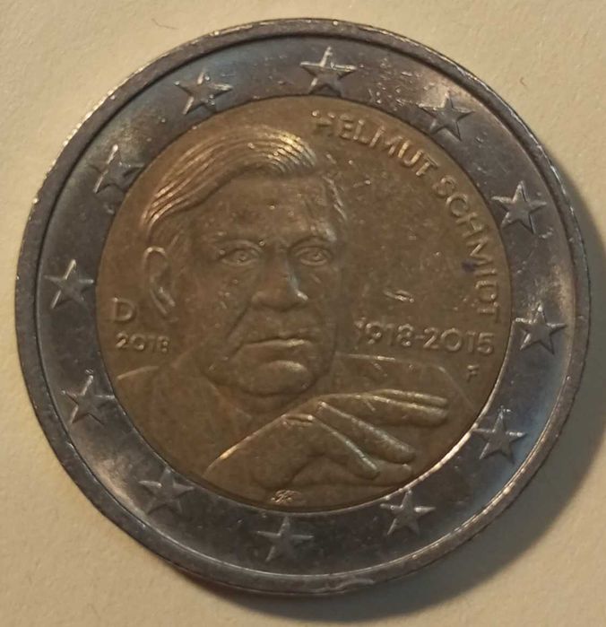 9 Moedas de Euro comemorativas Alemanha
