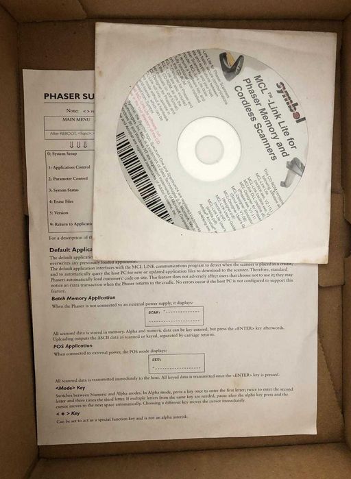 Barcode Scanner/Reader (New)64283854495363123