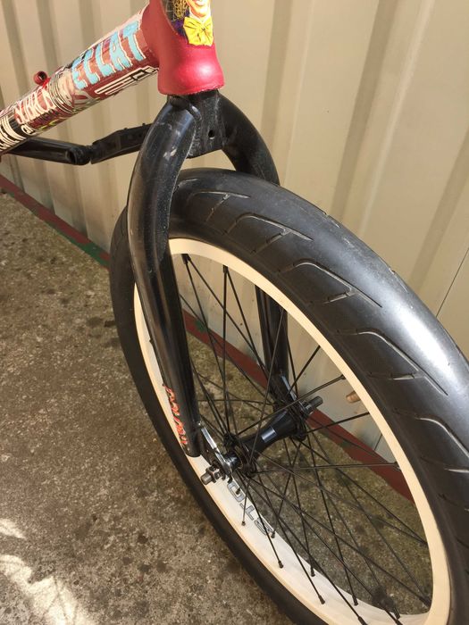 Customowy BMX 100% Cr-Mo 4130 w idealnym stanie