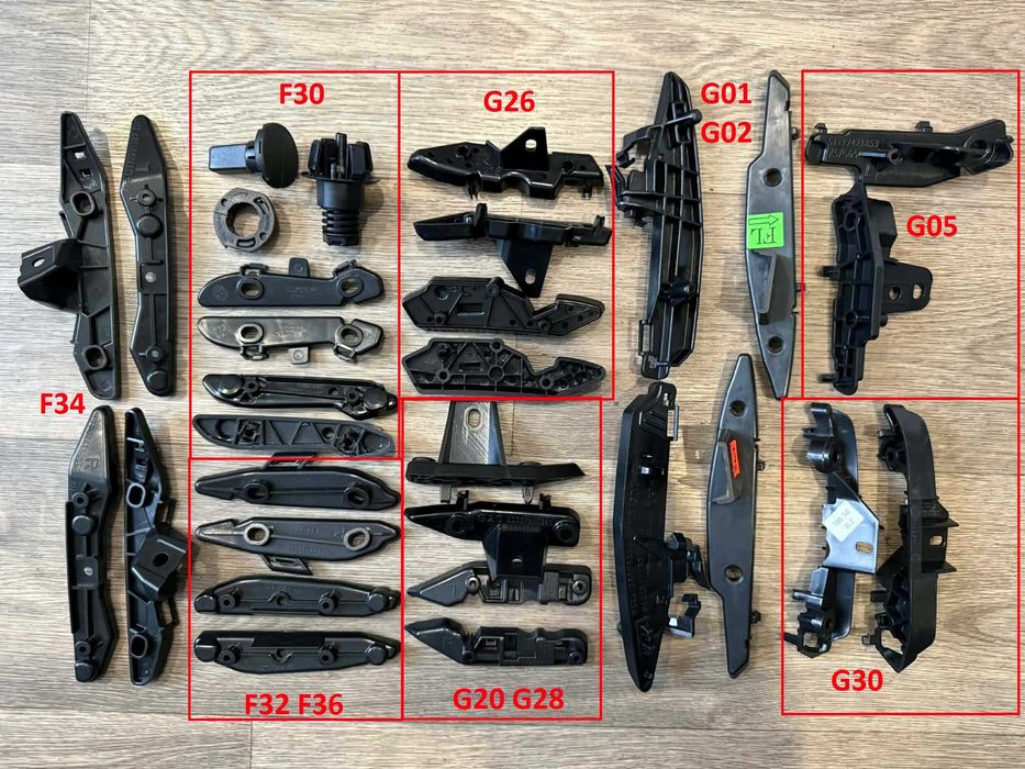 Кронштейн кріплення бампера BMW F20 F30 F32 F34 F36 G20G26G01G02G05G30