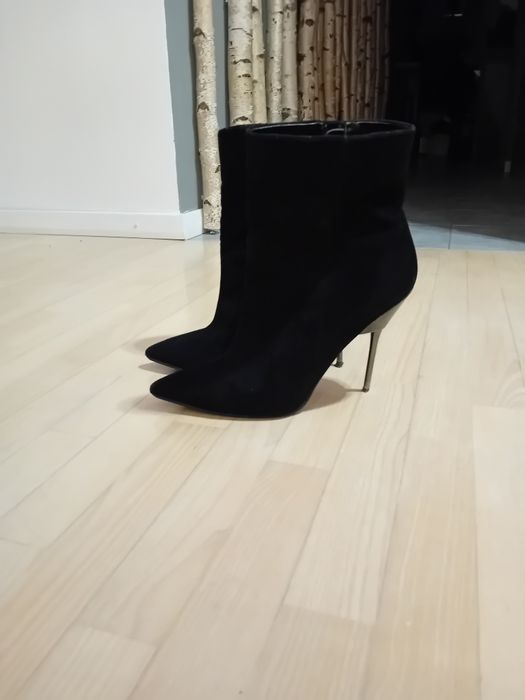 Botki damskie eleganckie modne stylowe 39