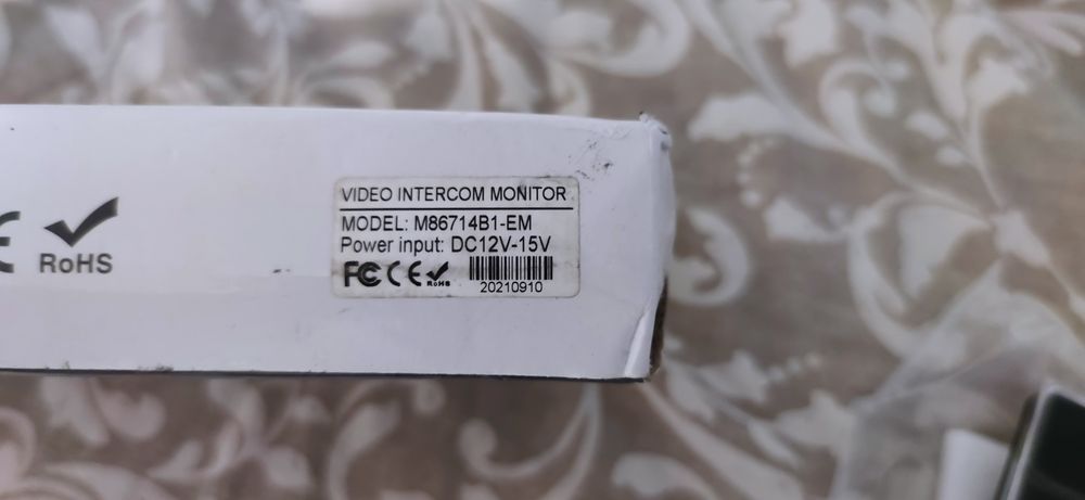 Wideodomofon JEATONE 7cali