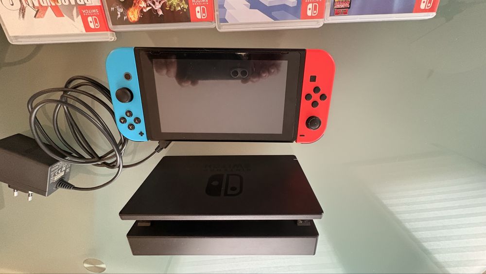 Nintendo Switch v1 + mais jogos