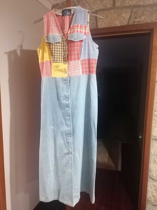 Vestido de ganga