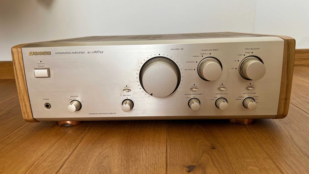 Sansui AU-907 Alpha XR – po pełnej renowacji, stan kolekcjonerski