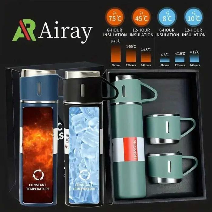 Leve o café sempre consigo. Oferta/presente garrafa térmica. Novas.