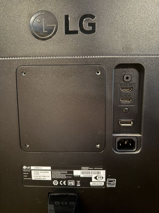 Monitor LG 27’ 4K IPS Led UHD