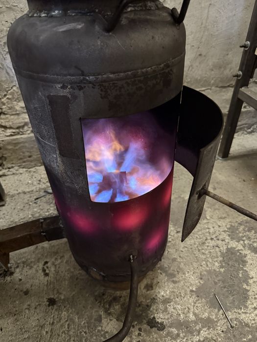 Piec koza na olej z wymiennikiem