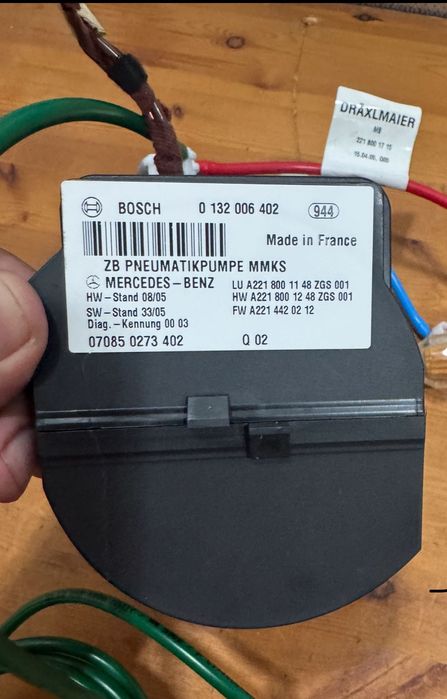 Bomba vacuo Mercedes S w221