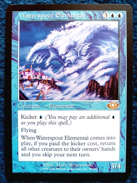 Waterspout Elemental - Planeshift - Near Mint Magic the gathering