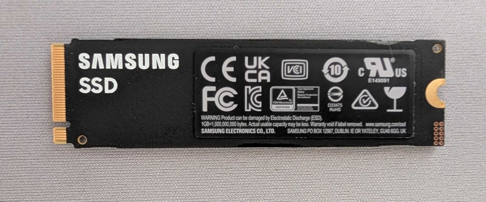 Disco interno SSD Samsung 990 Pro 1TB