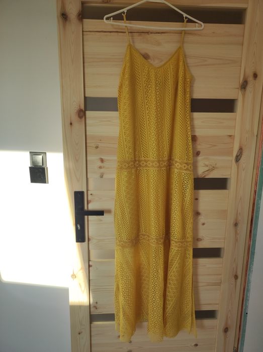 Sukienka lato koronka TRUSSARDI