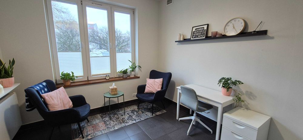 Nowa dostępność - Cichy gabinet dla PSYCHIATRY, psychologa, mediatora