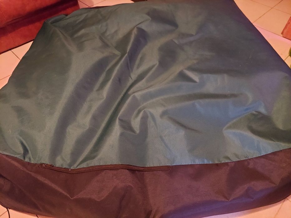 Puff cama gigante para jardim e exterior impermeavel pufe de 2m x 2m