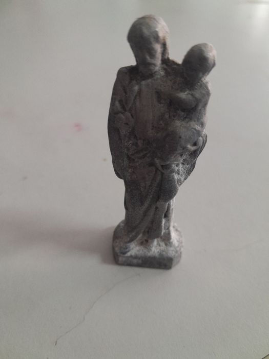 Estatua religiosa de bolso ( antiga) 7 cm