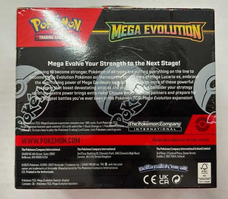 Pokémon Mega Evolution Booster Box
