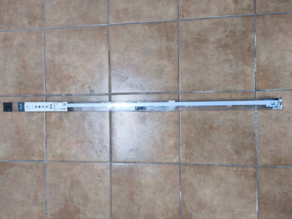 Calha extensível para cortina pesada