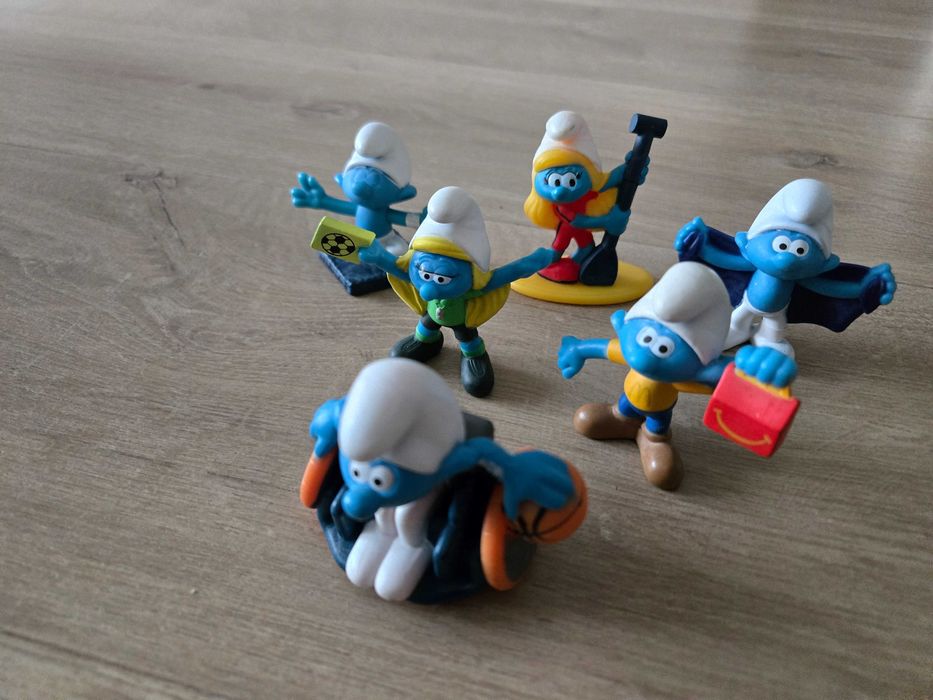 Smerfy - 6 figurek - McDonald's