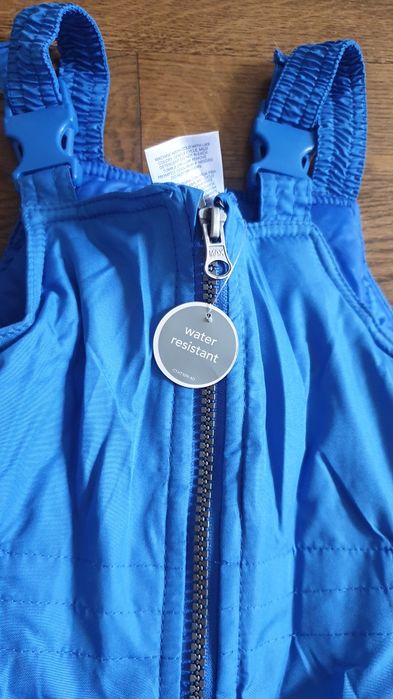 дитячий зимовий комбінезон полукомбінезон  лижні штани на підтяжках