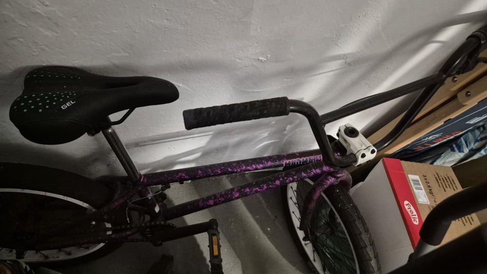 BMX Mafiabikes MADMAIN 20 Purple Splatter