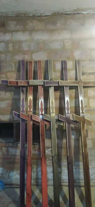 Труни под оббивку и кресты оптом Украина