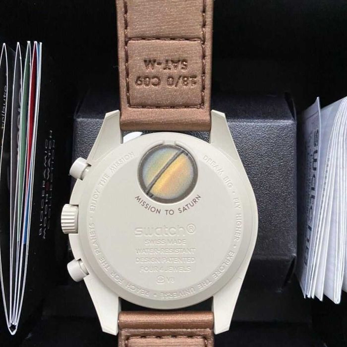 Limitowana Omega x Swatch SO33T100 dla Saturna