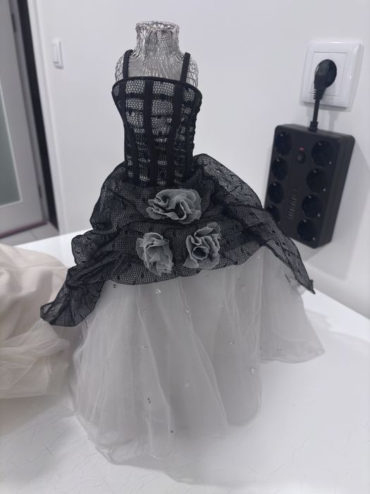 Vestidos de noiva em miniatura – Conjunto 2 peças decorativas
