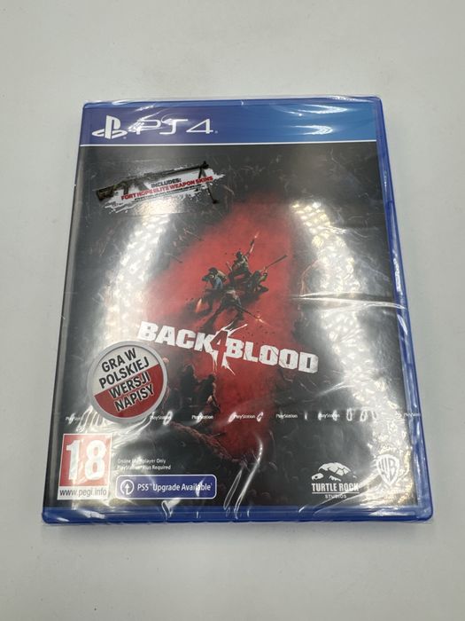 PL Nowa Back 4 Blood Ps4 Ps5 Gwarancja