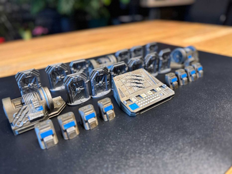 Okazja! Duży zestaw do Nemesis 5 mini dodatków + zestaw ulepszeń 3D!