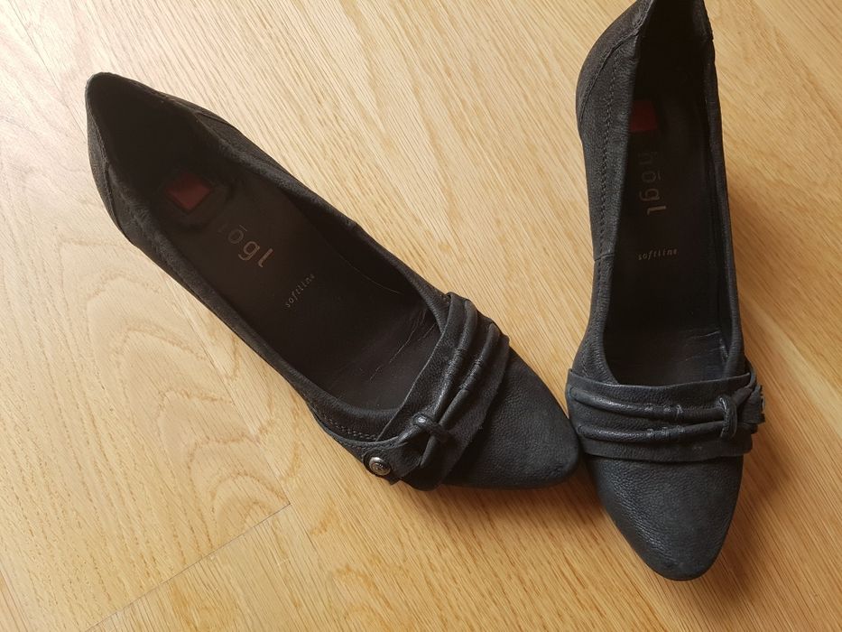 Hogl Black Leather Shoes