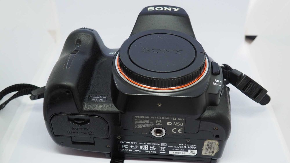 Sony Alfa 550 obiektywy - akcesoria