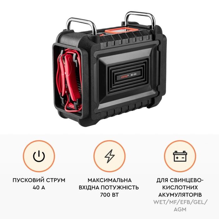 Імпульсний зарядний пристрій Dnipro-M BC-25I