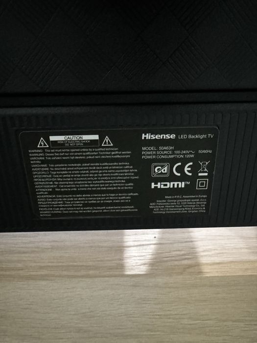 Tv Hisense Smart Led 50 polegadas