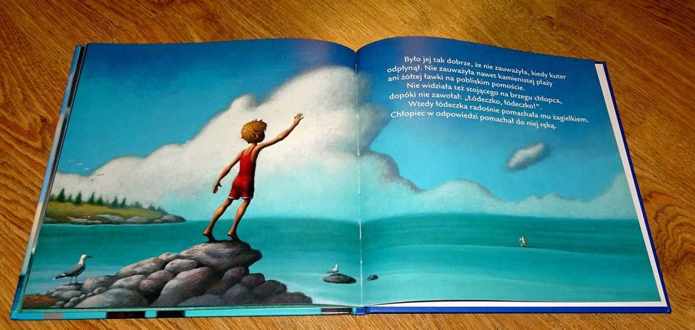 Łódeczka Randall de Sève Loren Long unikat