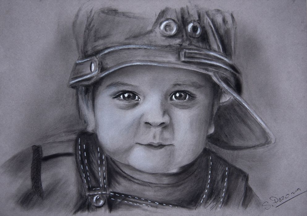 Portret rysunek na zamówienie prezent