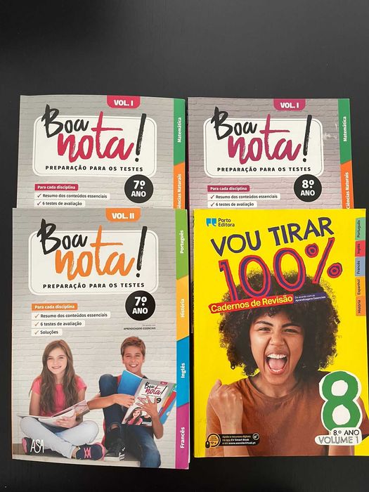 Livros escolares e de apoio 7.º e 8.º