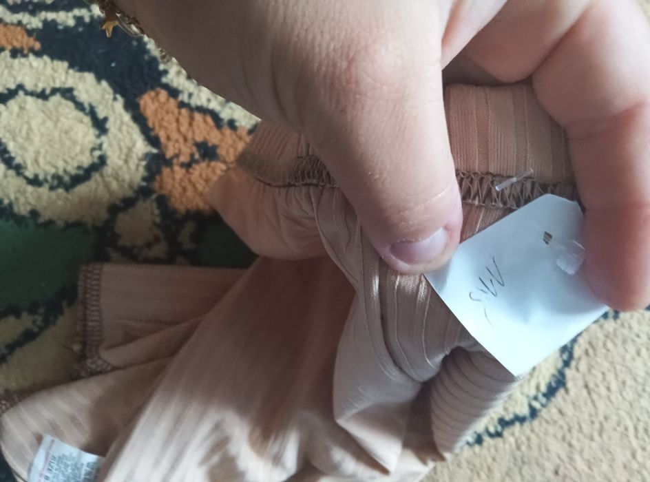 Spódniczka mini bezowa