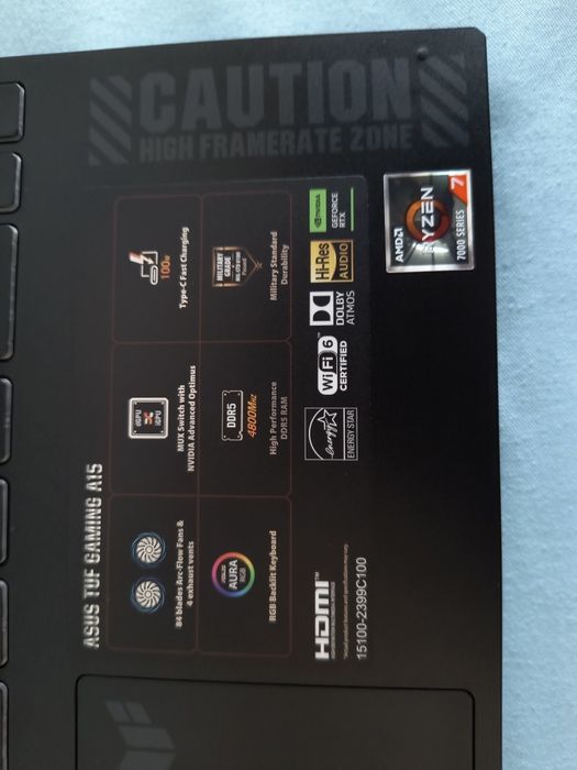 ** Продам ноутбук  Asus Tuf A15  Rtx4060**