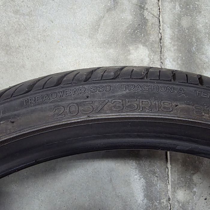 2 pneus 205 35 R18 Nankang 2025