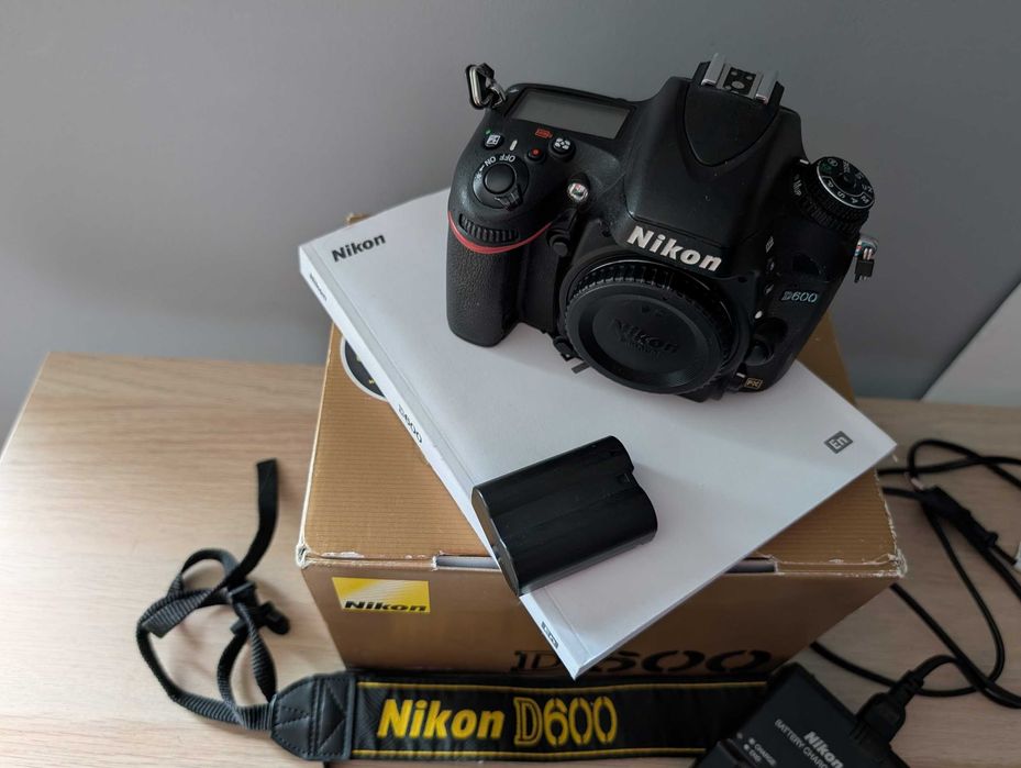Nikon D600 BODY | Pełna klatka FX | Bardzo dobry stan