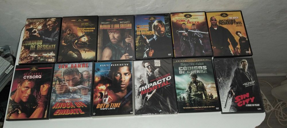 lote de filmes dvd