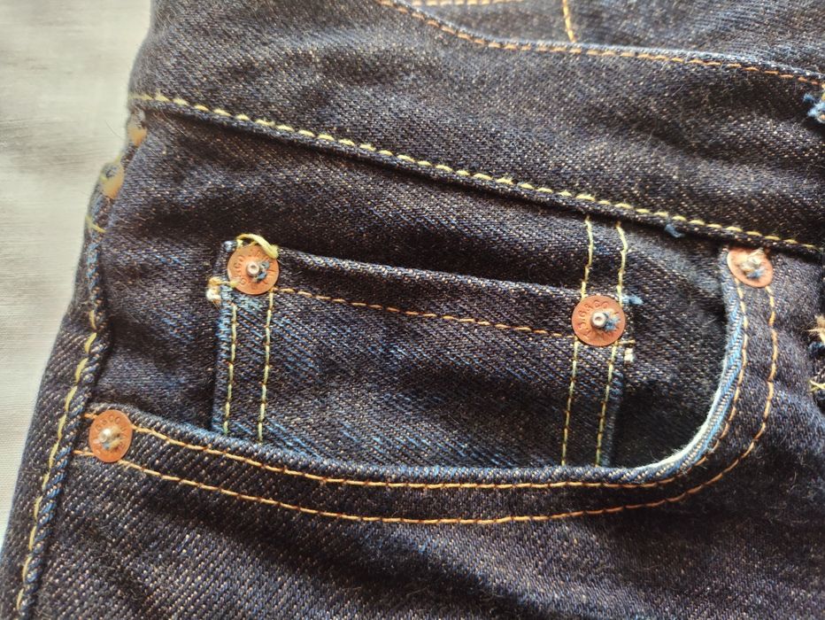 Джинсы The Strike Gold SG2109 Brown Weft selvedge selvage селвидж