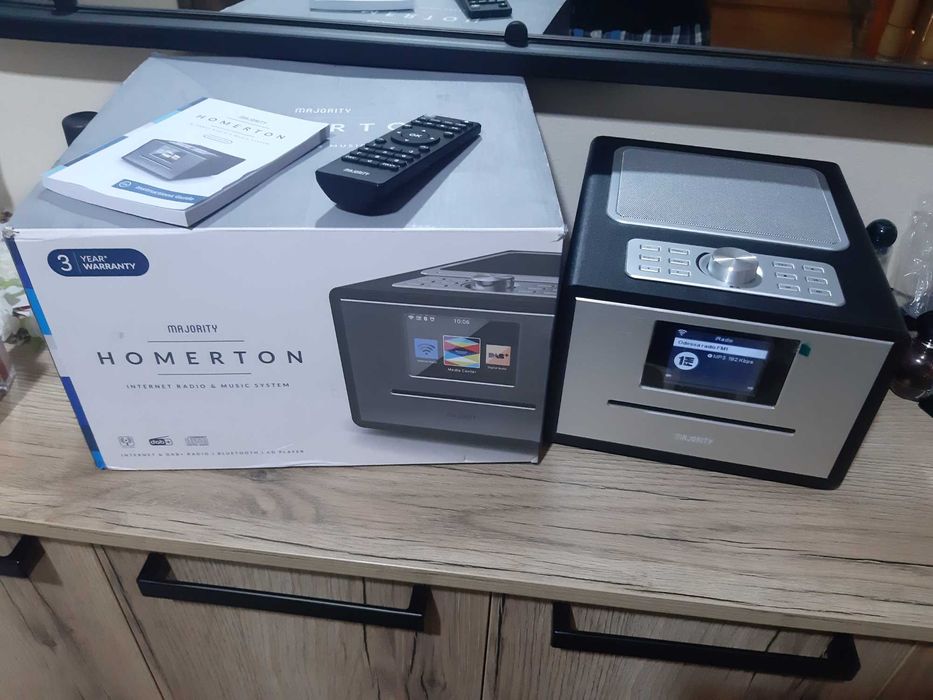 Інтернет-радіо Homerton MAJORITY, Bluetooth, AUX, CD, USB