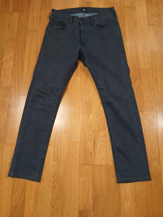 Spodnie męskie LEE w kolorze granatowym