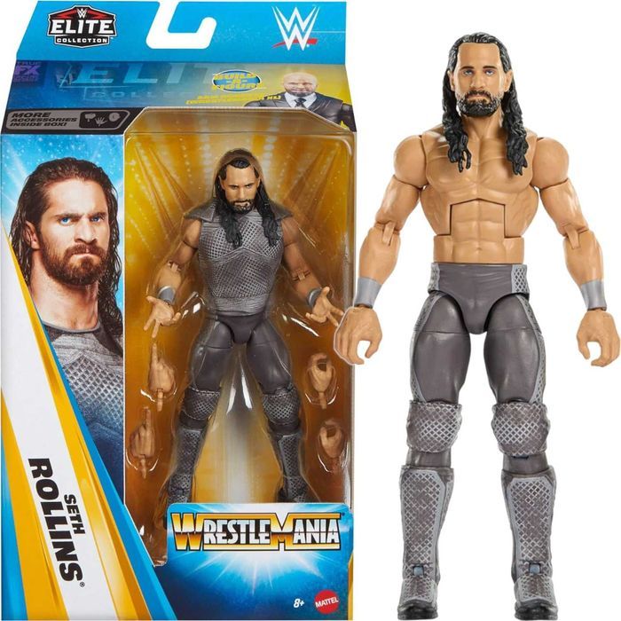 WWE Wrestlemania Elite Collection Ruchoma Figurka Seth Rollins JHX75