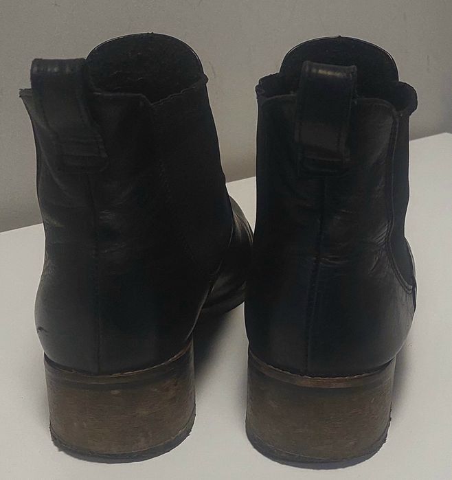 Błażej extra Sztyblety Botki  skóra naturalna roz 37 _ 24 cm