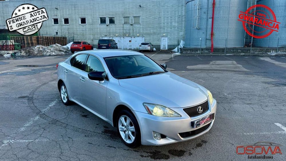 Lexus IS 250v6 moc 208 KM automat xenon Navi CarPlay ledy zamiana gwarancją