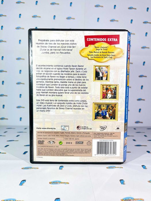 DVD Hotel Doce Hotel com Hannah Montana e Raven
