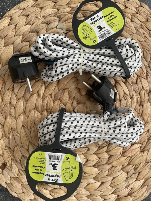 Kabel do zelazka w oplocie