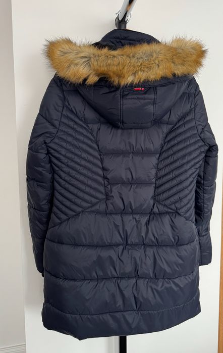 Kurtka damska z kapturem Geographical Norway Expedition, L, granatowa